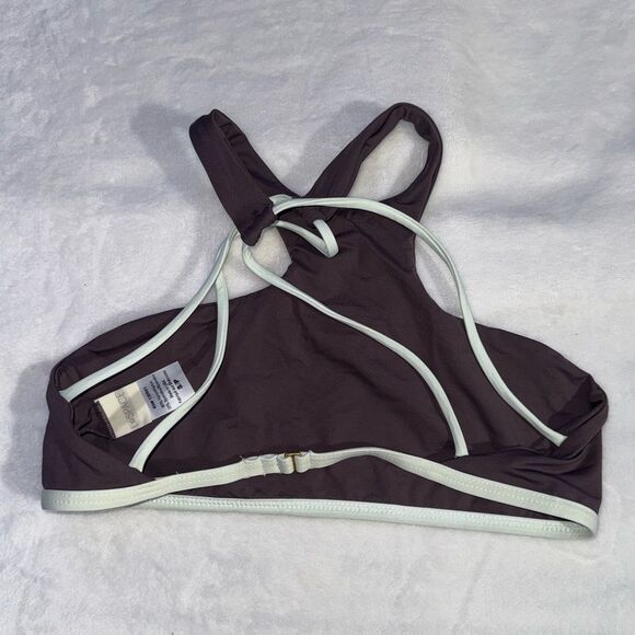 L*SPACE HAUTE TANK HALTER STRAPPY BIKINI TOP Size Small - Picture 8 of 8